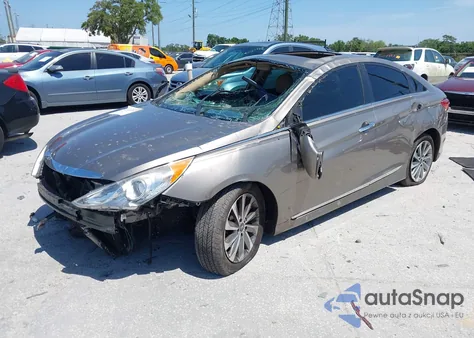 2014 Hyundai Sonata Limited из США, поврежденный, VIN 5NPEC4AC8EH886429